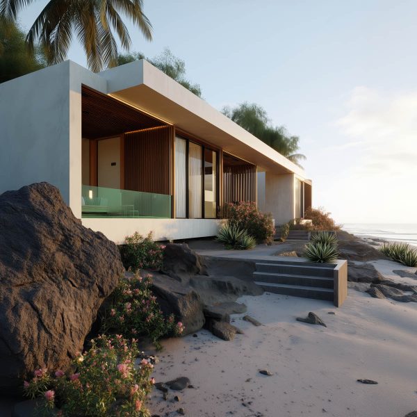 Modern Beachfront House
